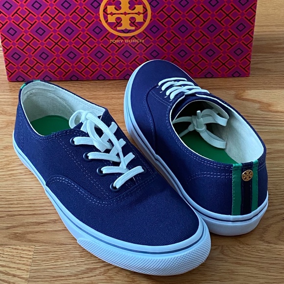 Tory Burch Shoes - NIB Tory Burch Murray Canvas/Grosgrain Sneaker (8)